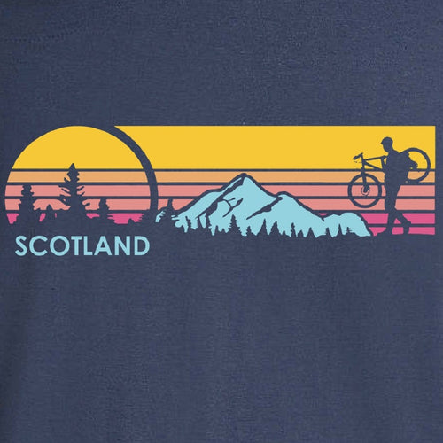 Scotland Biker Skyline