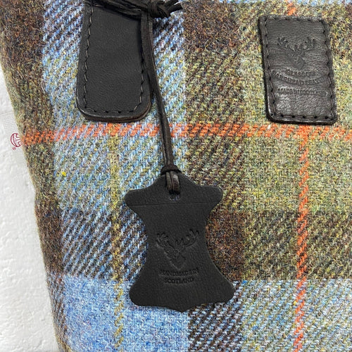 Harris Tweed & Deerskin Leather Lulu Bag