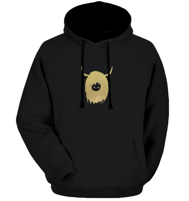 Sonsie Face Gold Highland Cow Hoody