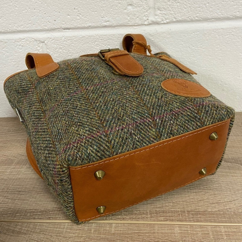 Harris Tweed & Deerskin Leather Olivia Bag